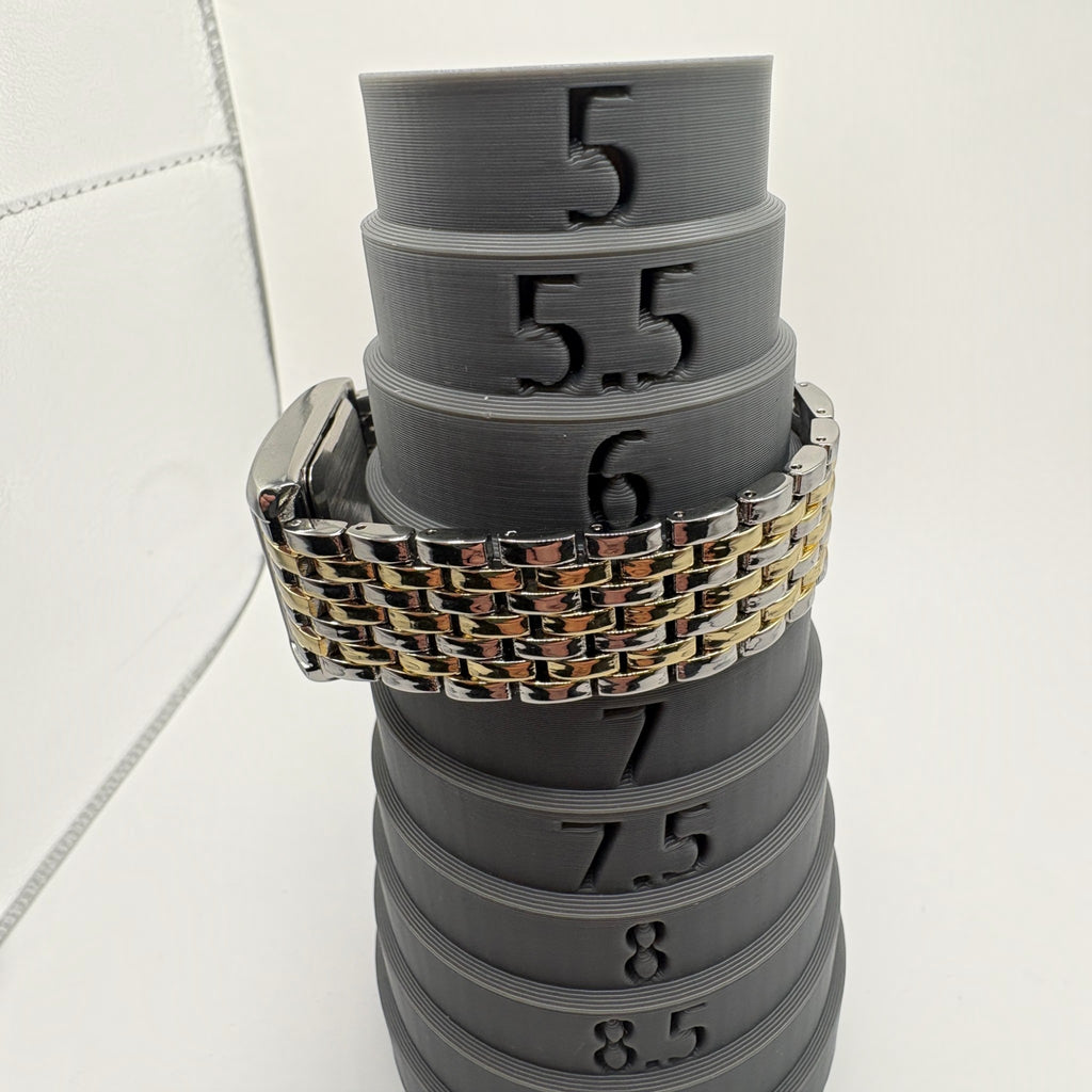 Folio Women's Three Hand Two-Tone Alloy Watch 25mm