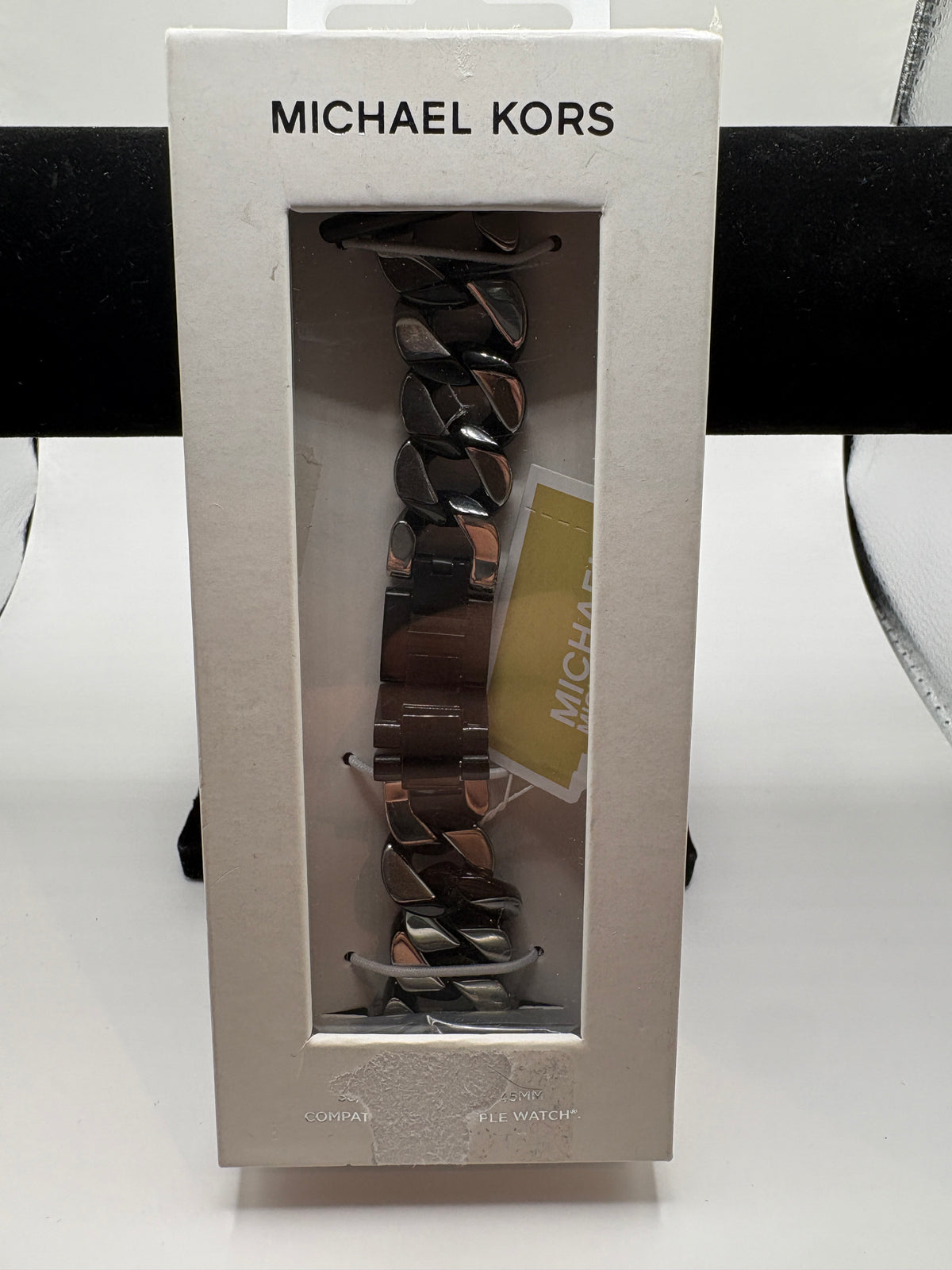 Michael Kors MKS8073E Gunmetal 45mm Apple Watch Band