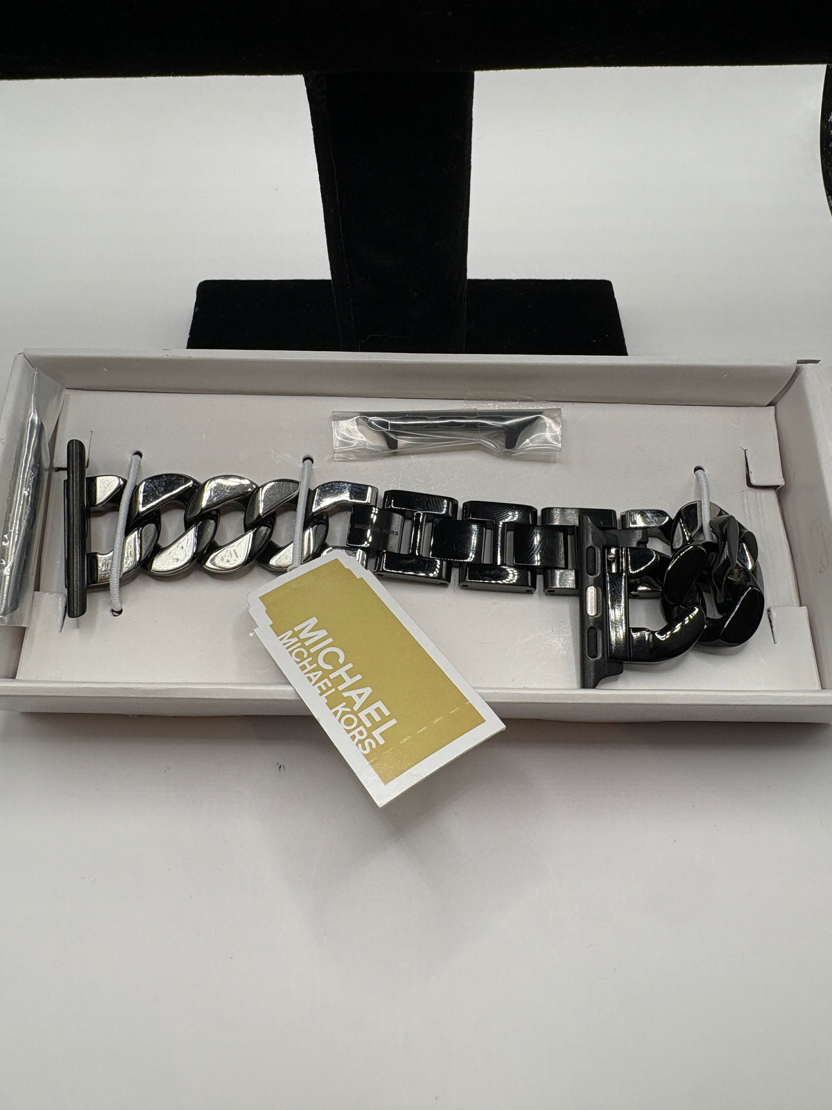 Michael Kors MKS8073E Gunmetal 45mm Apple Watch Band