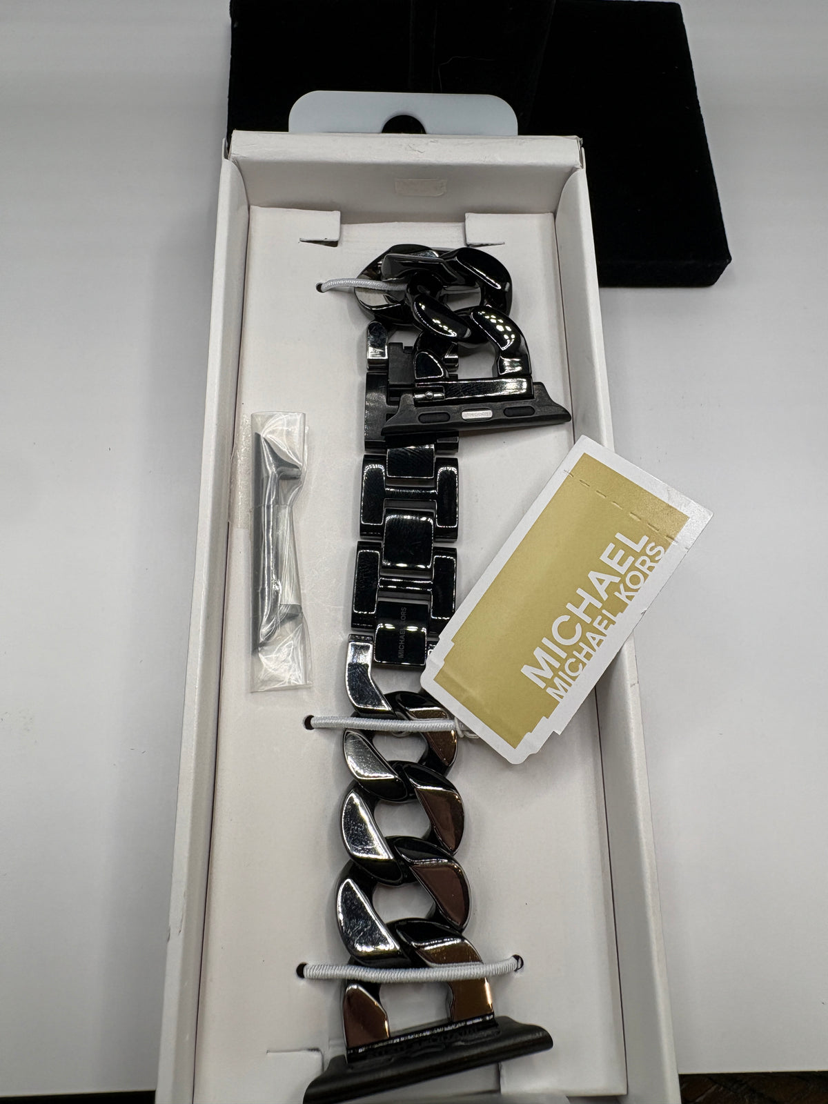 Michael Kors MKS8073E Gunmetal 45mm Apple Watch Band