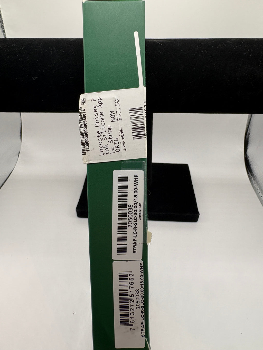 Lacoste 2050038 Pink Silicone Apple Watch Strap 38mm/40mm