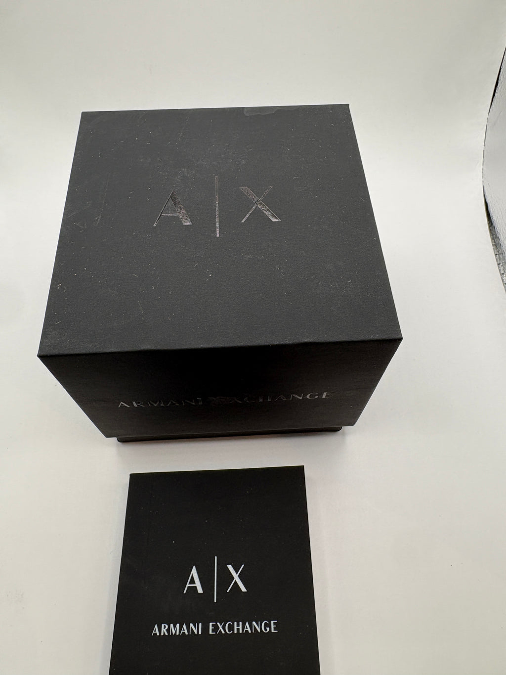 Armani Exchange Cayde AX2764 Gray Leather Men's Quartz Watch