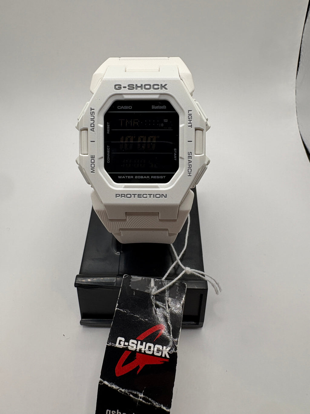 Casio G-Shock GD-B500-7 White Bluetooth Digital Watch