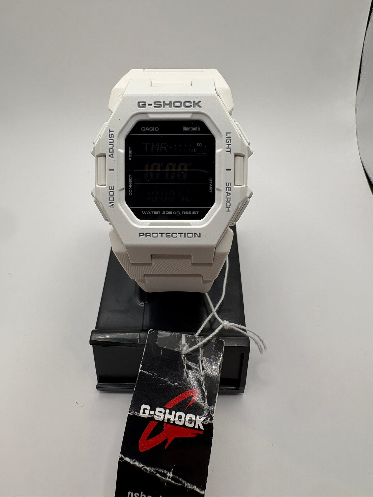 Casio G-Shock GD-B500-7 White Bluetooth Digital Watch