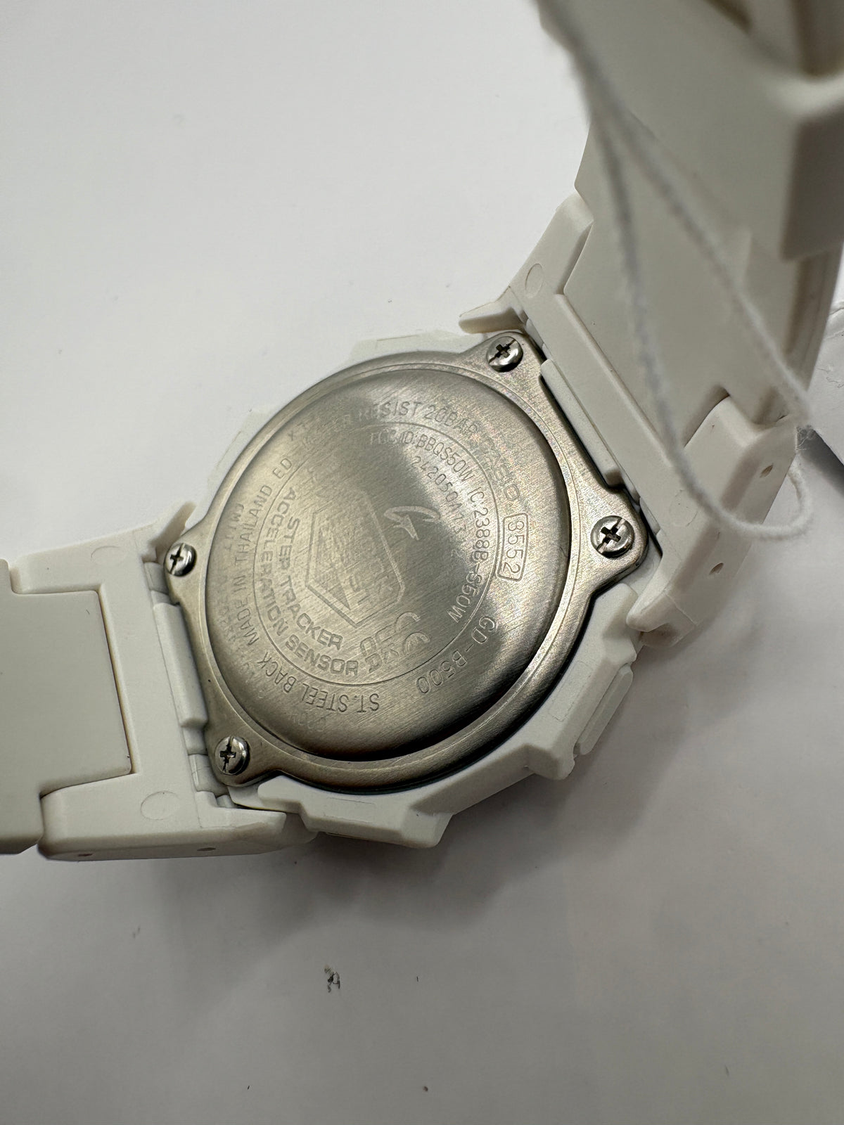 Casio G-Shock GD-B500-7 White Bluetooth Digital Watch