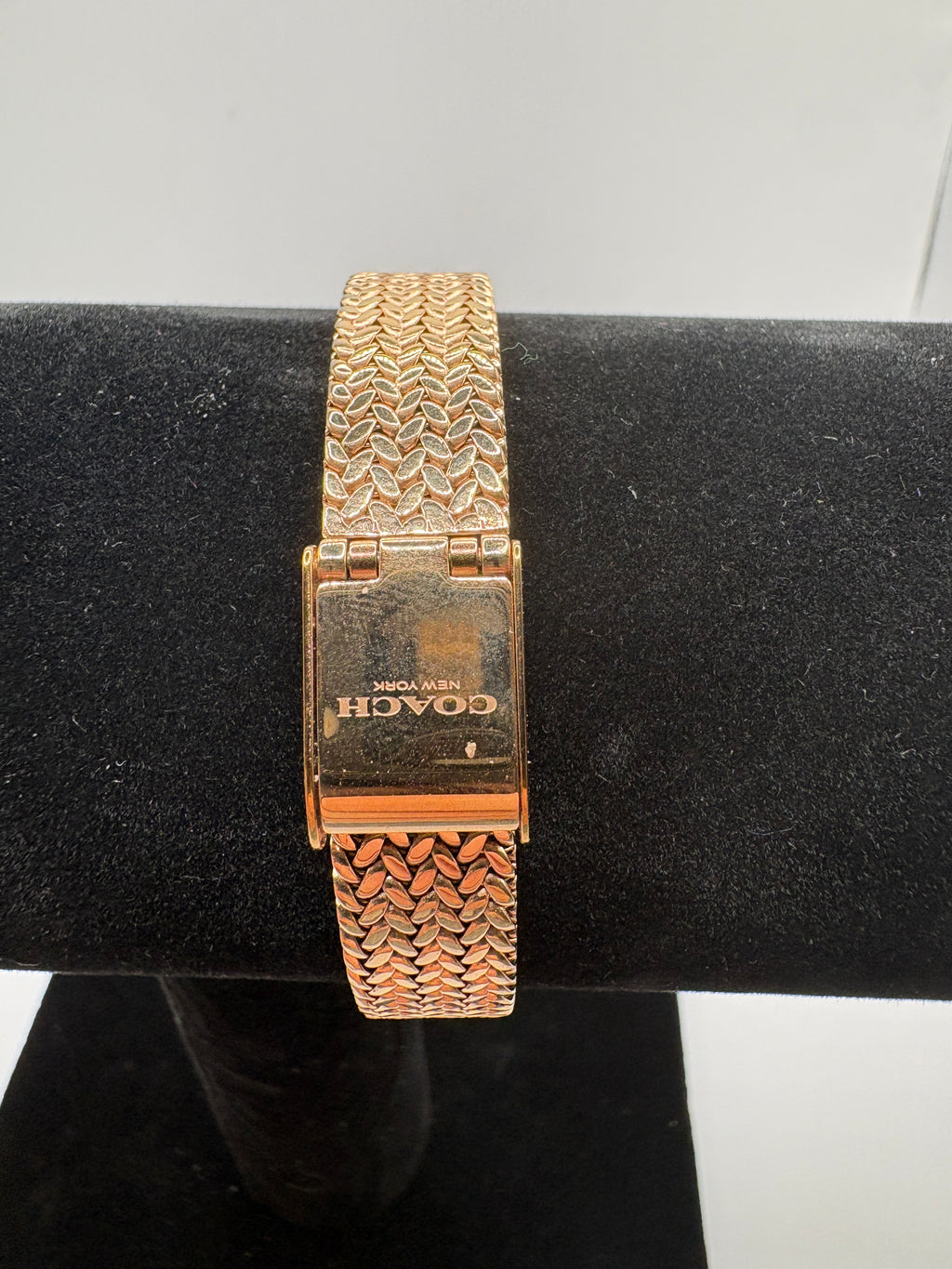 Coach Sammy Rose Gold-Tone Mesh Bracelet Women's Watch