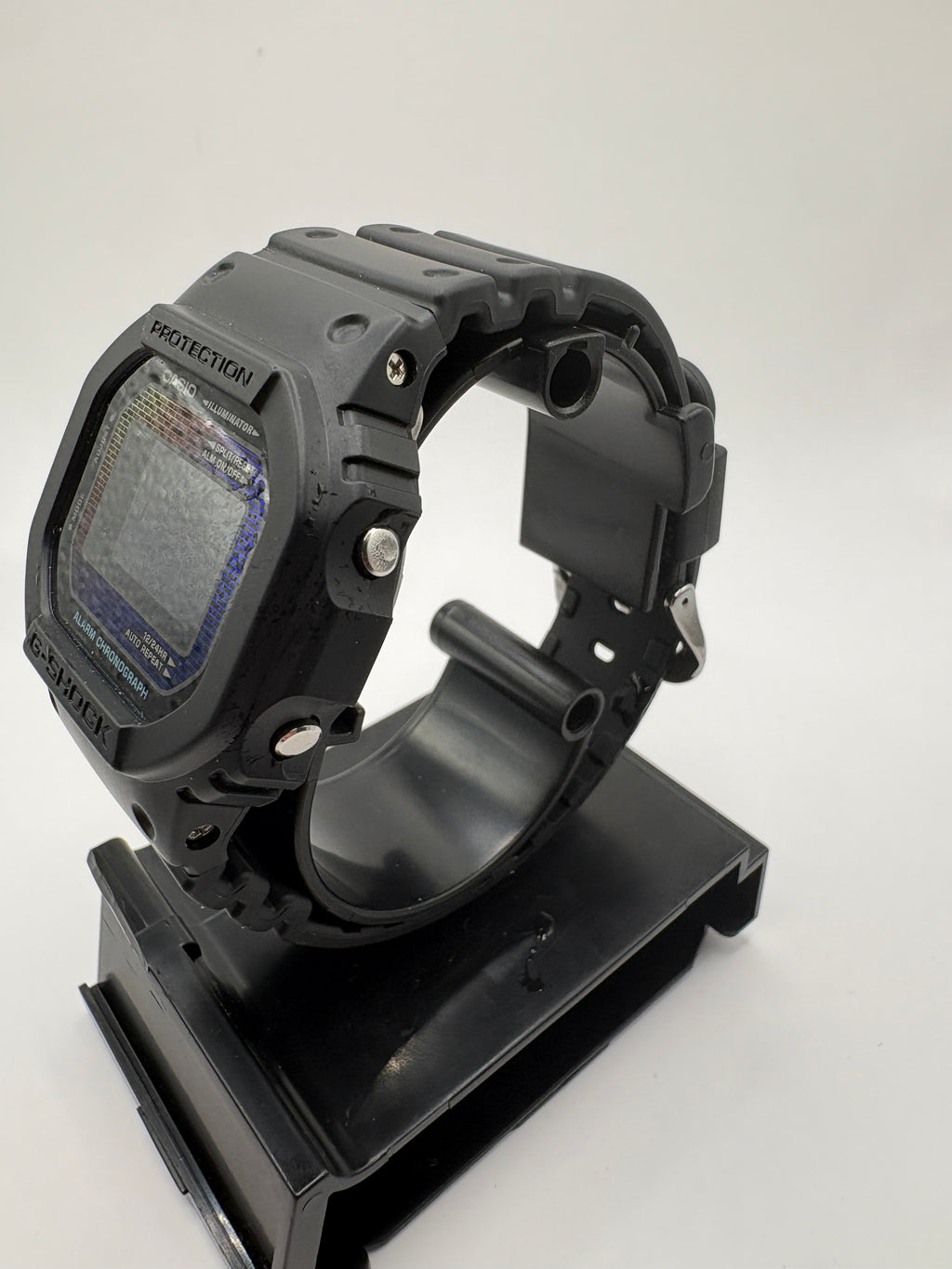 Casio G-Shock DW-5600RW-1 5600 Series Digital Watch Black Resin