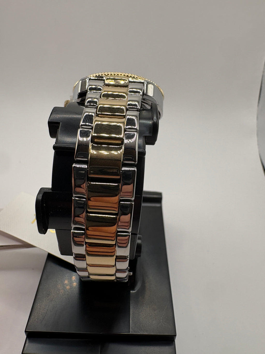 Fossil Scarlette ES4319 Women's Two-Tone Crystal Bezel Date Watch