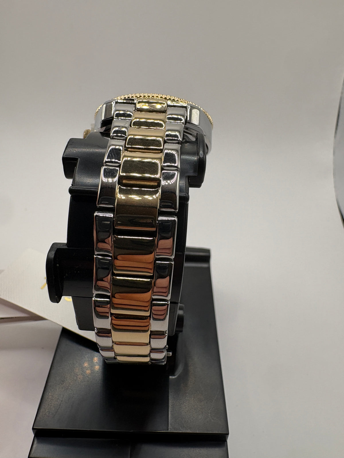 Fossil Scarlette ES4319 Women's Two-Tone Crystal Bezel Date Watch