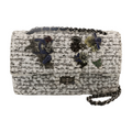 Chanel Tweed 2.55 Matelasse Insect Motif Chain Shoulder Bag