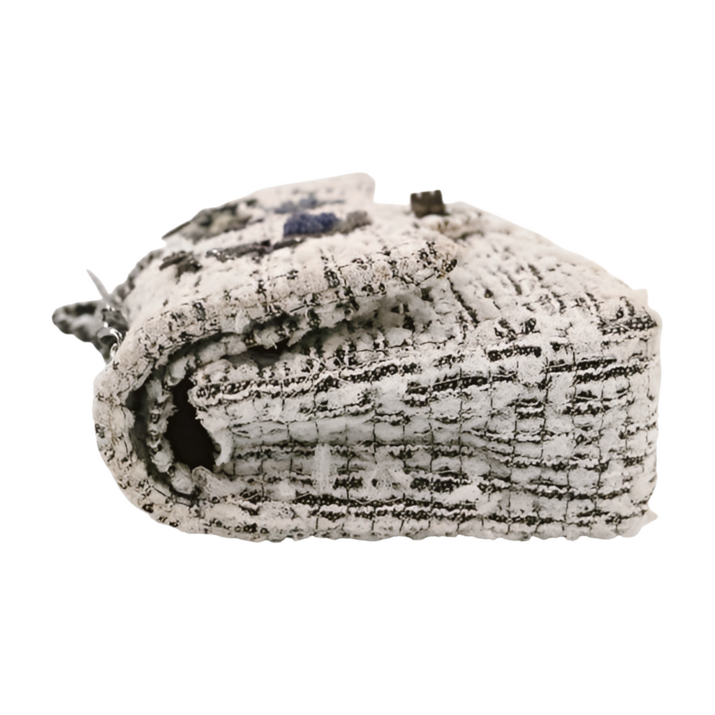 Chanel Tweed 2.55 Matelasse Insect Motif Chain Shoulder Bag