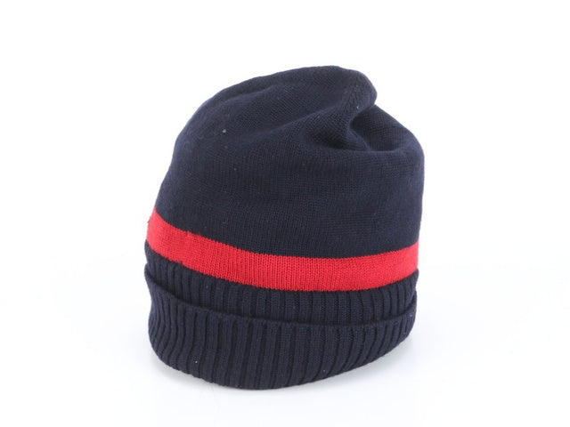 6104 - Gucci Interlocking G Stripe Knit Beanie