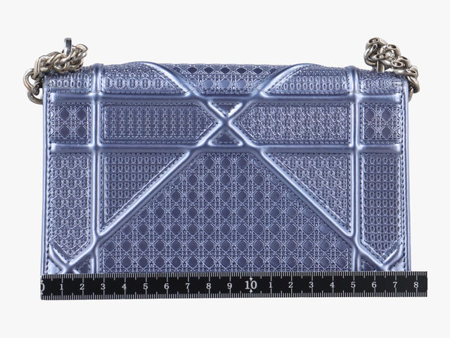 6328 - Christian Dior Small Micro-Cannage Diorama Flap Bag
