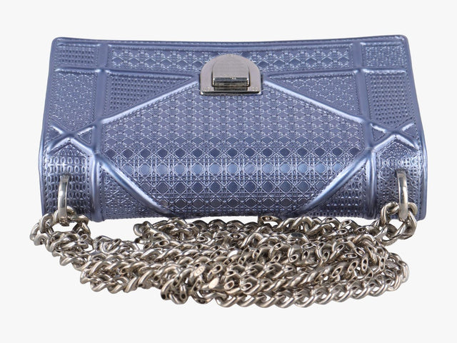 6328 - Christian Dior Small Micro-Cannage Diorama Flap Bag