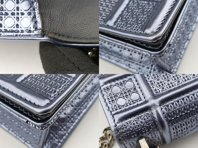 6328 - Christian Dior Small Micro-Cannage Diorama Flap Bag
