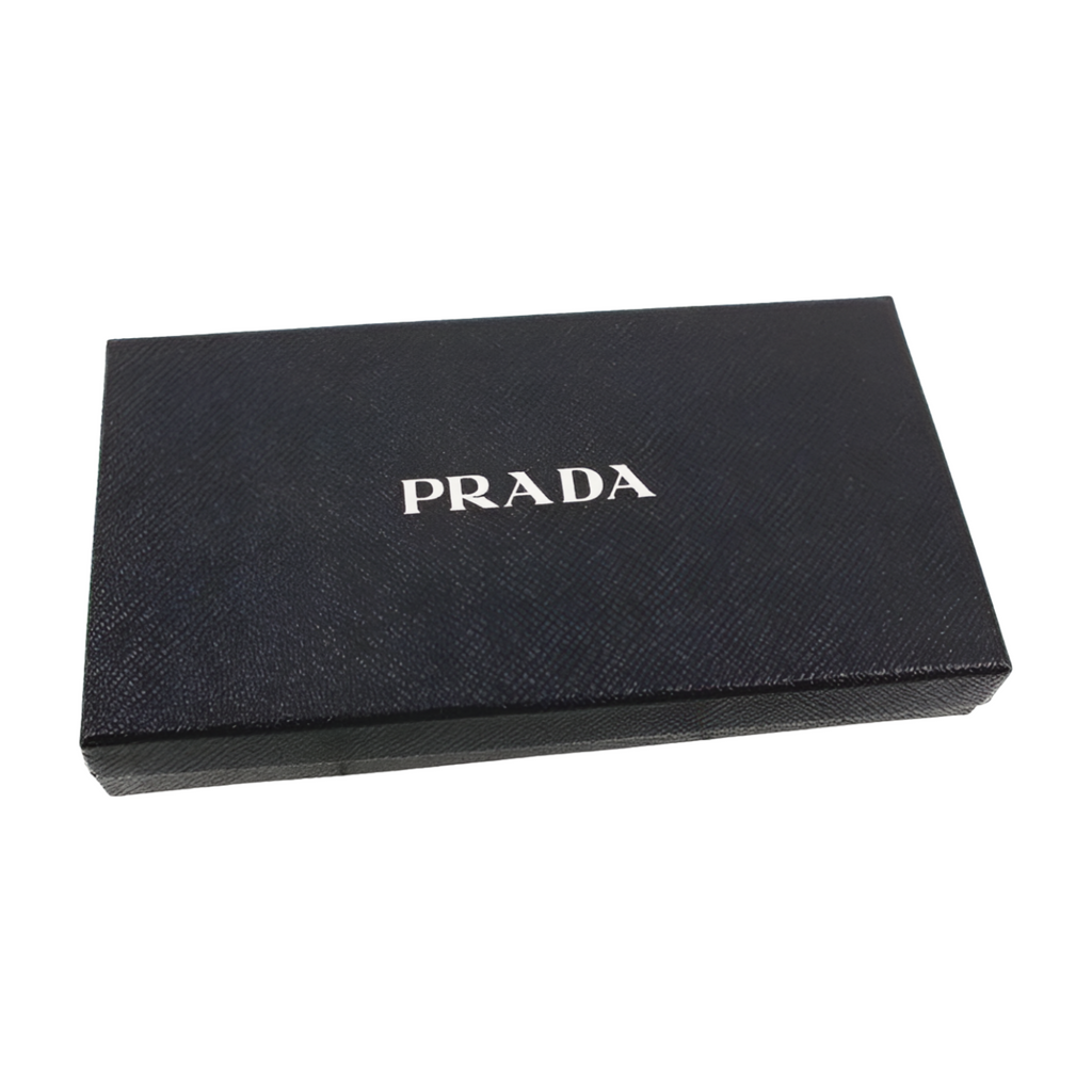 6293 - Prada Saffiano Leather Palm Tree Zippy Wallet