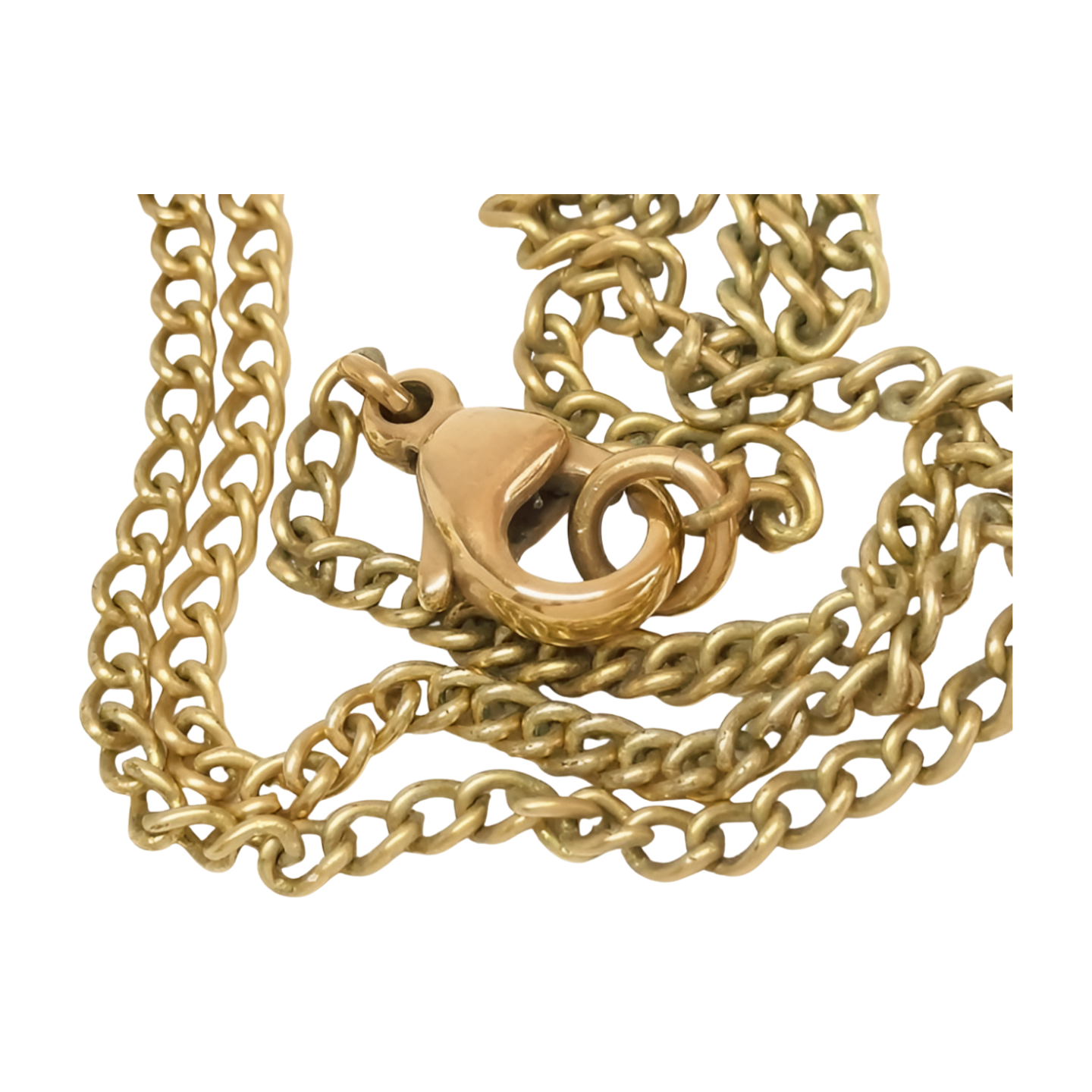 Chanel Coco Mushroom Gold Necklace with Chain - Gold
