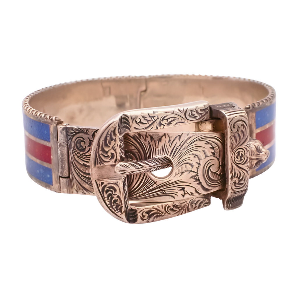 Gucci GUCCI Bracelet - Blue and Red Blue