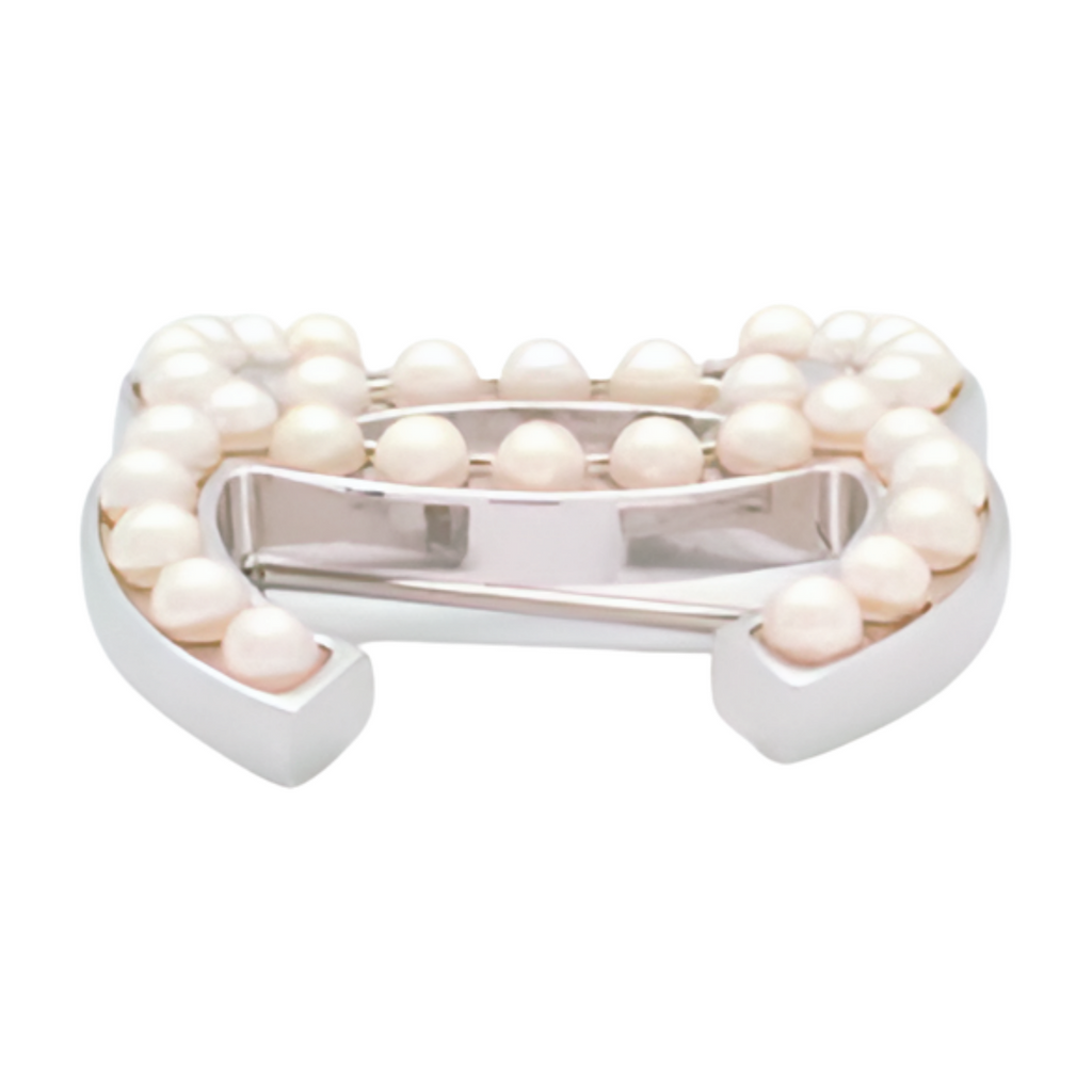 6402 - Chanel Coco Mark Pearl Brooch