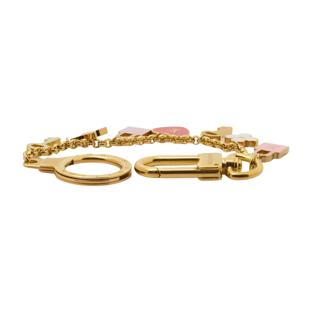 6390 - Louis Vuitton Portecle Chenes Long Bag Charm