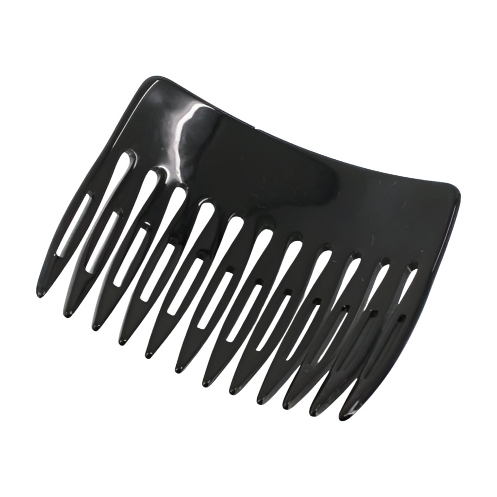 Gucci Rhinestone Logo Hair Comb - Black