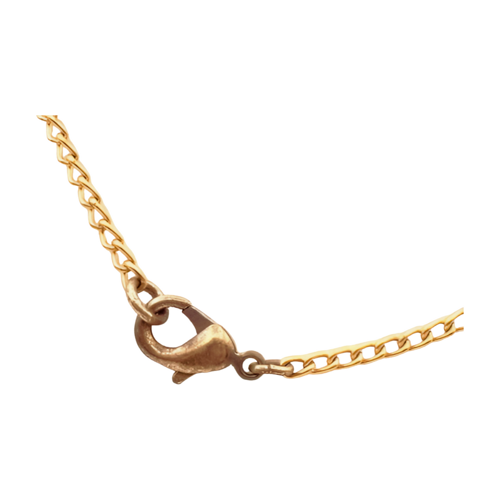 Chanel Pearl Palm Tree Pendant Necklace - Gold