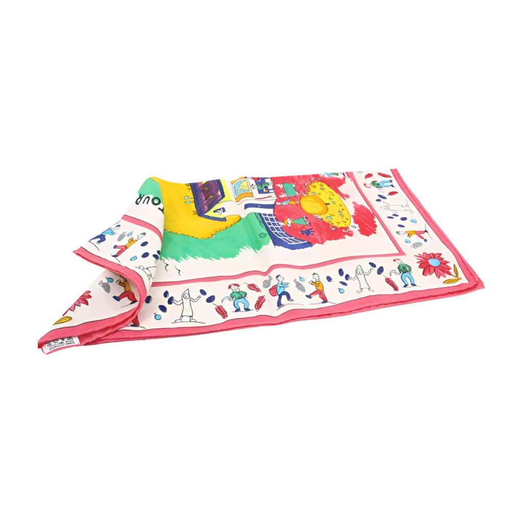 6438 - Hermes Carre 45 cm square scarf RETOUR A LA TERRE