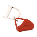 6445 - Dior Dior D Charm Saddle Keychain Red