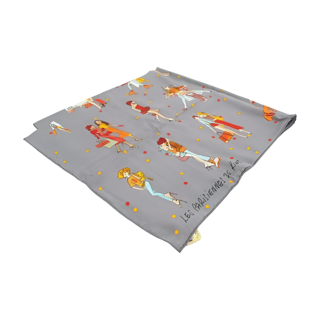 6452 - Hermes Kare Scarft Grey