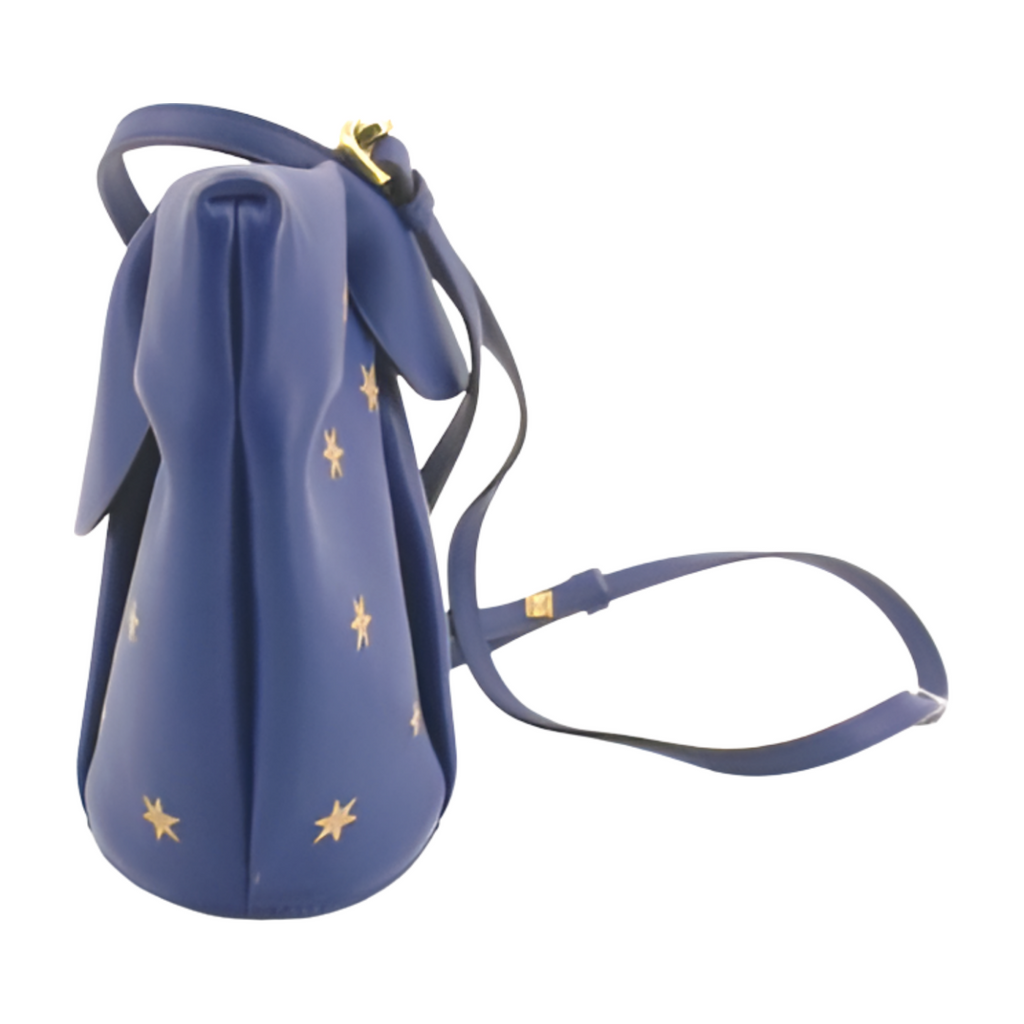 6454 - Loewe Bunny Mini Bag Leather Shoulder Bag Blue
