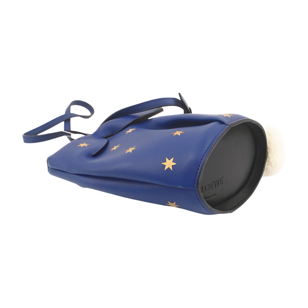 6454 - Loewe Bunny Mini Bag Leather Shoulder Bag Blue