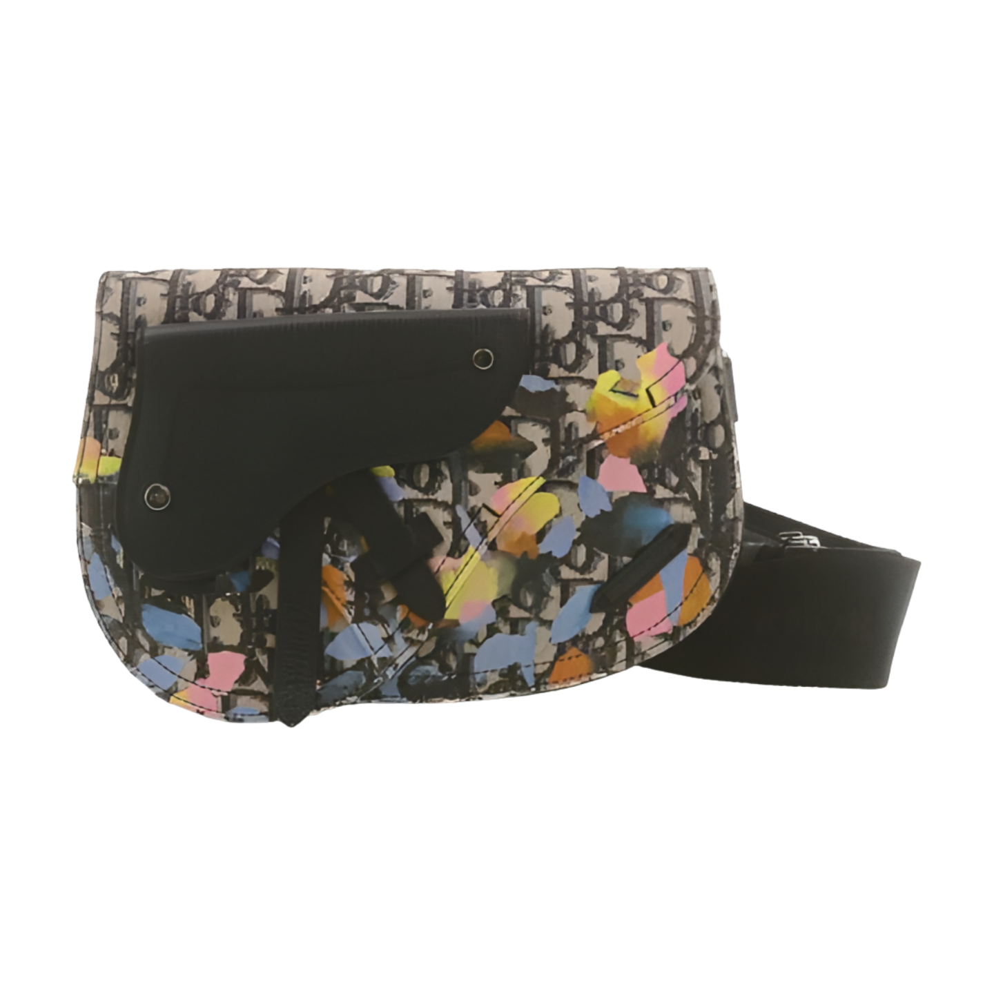 6496 - Dior Oblique Saddle Pouch  Shoulder Bag