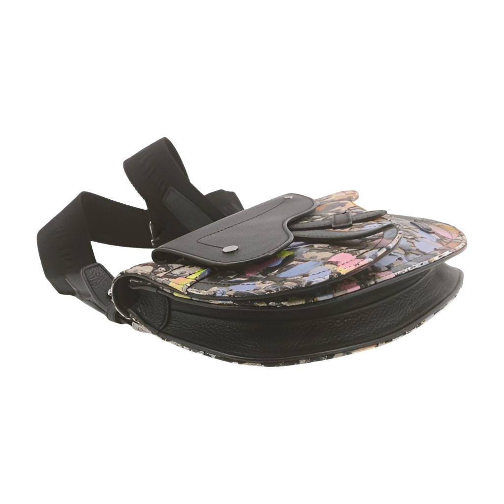 6496 - Dior Oblique Saddle Pouch  Shoulder Bag