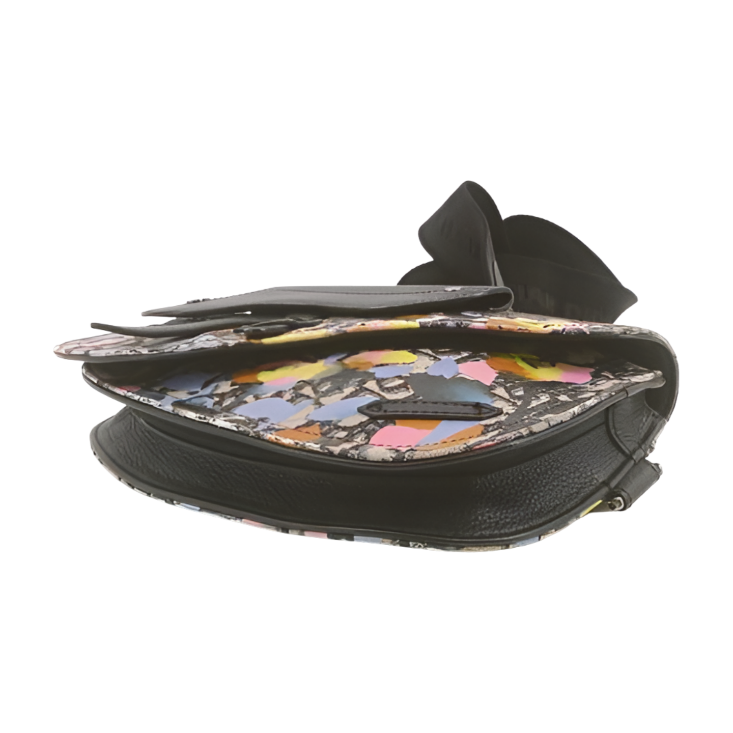 6496 - Dior Oblique Saddle Pouch  Shoulder Bag