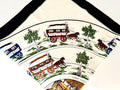 6494 - Hermes Jeu des Omnibus et Dames Blanches Silk Carre 90