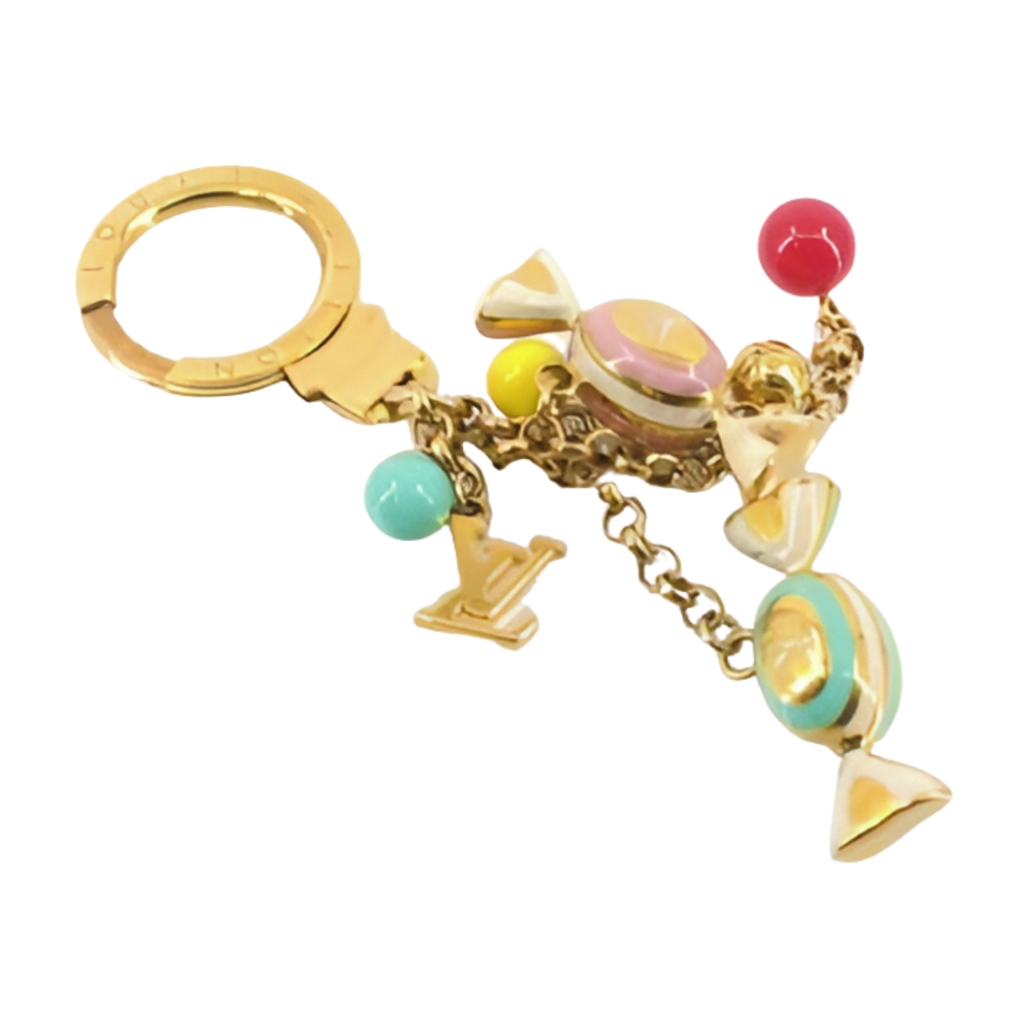 6524 - Louis Vuitton Porte Clefs Delice Candy Bag Charm