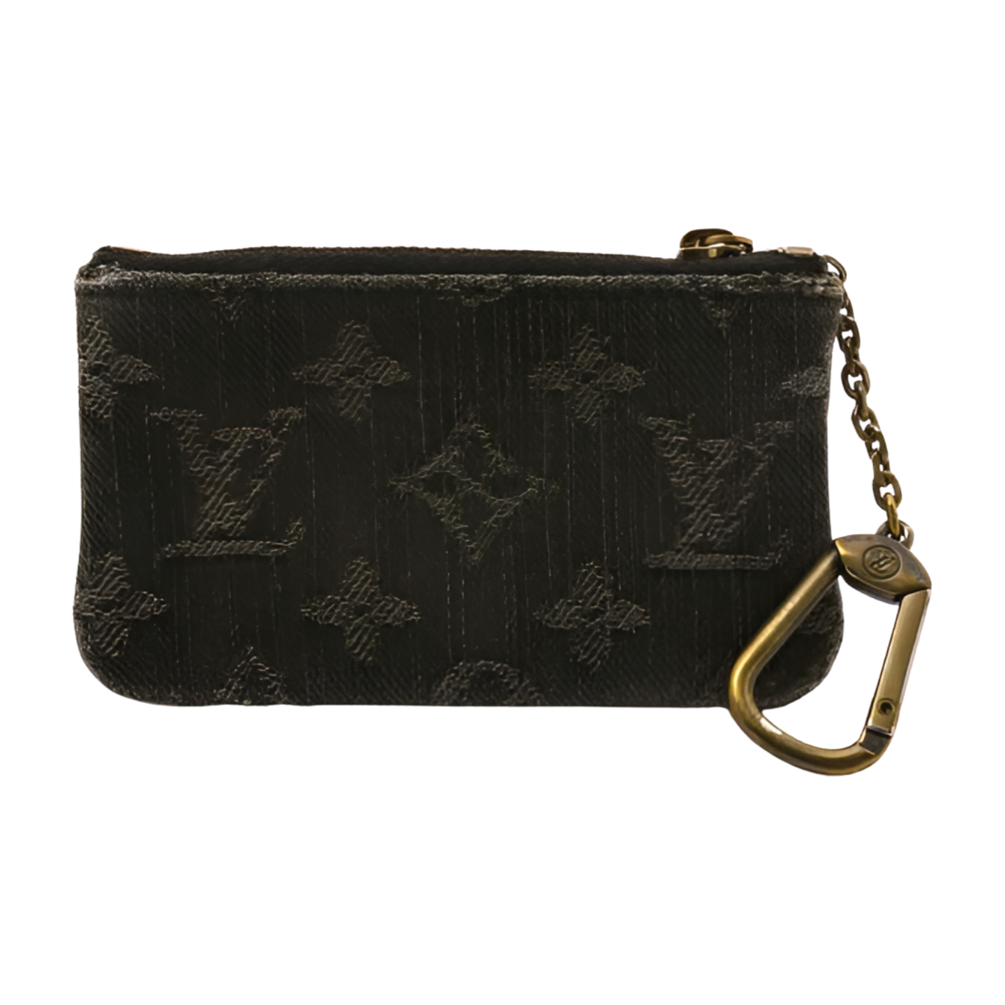 6525 - Louis Vuitton Key Cles Monogram Denim