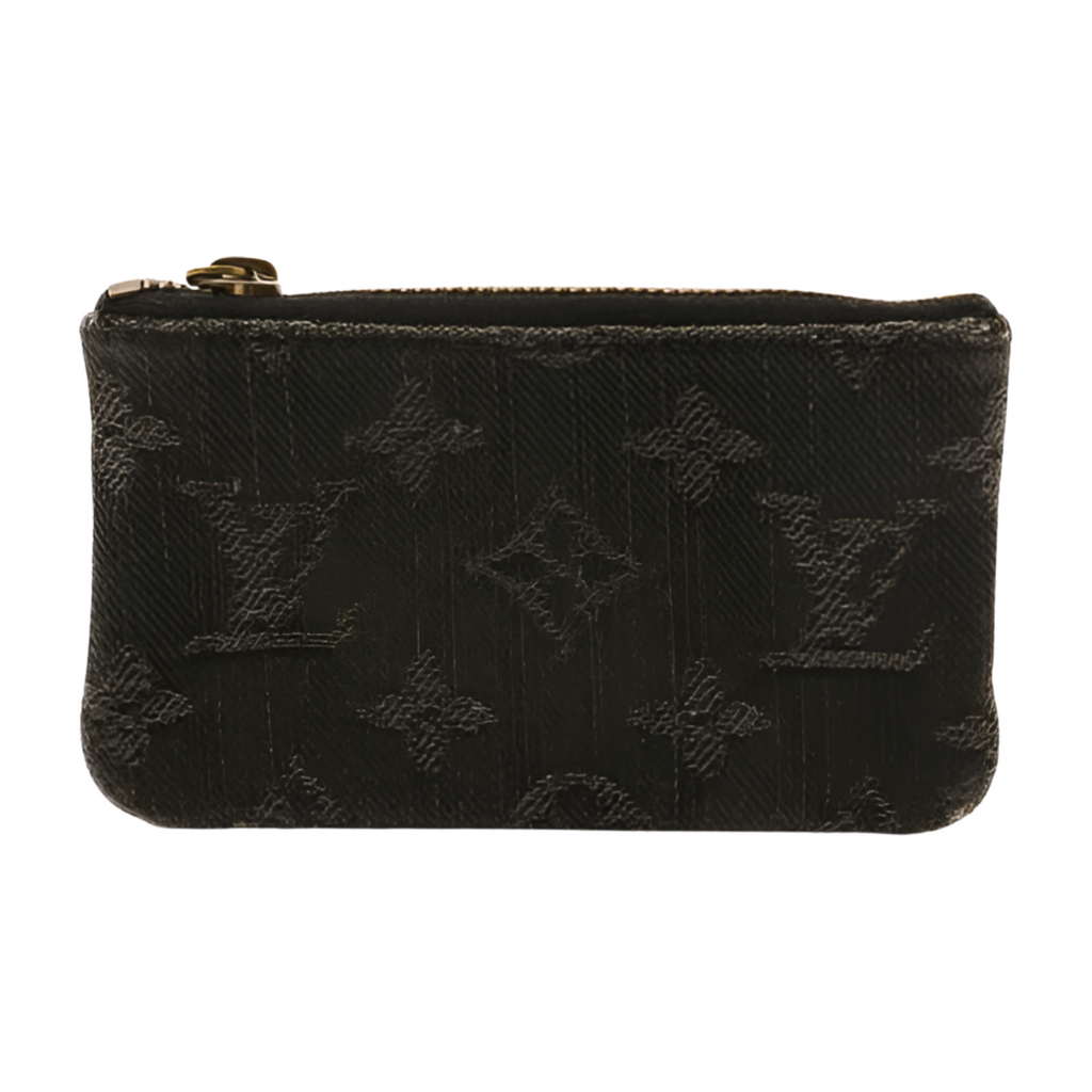 6525 - Louis Vuitton Key Cles Monogram Denim