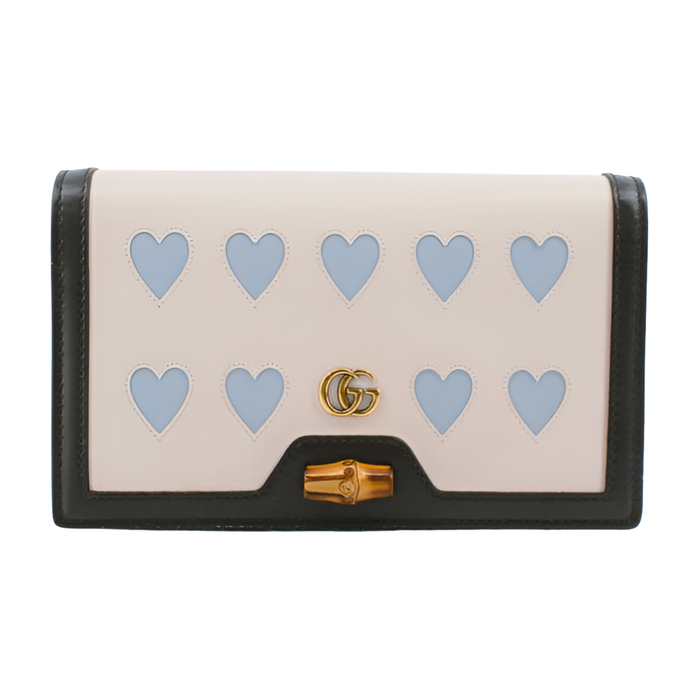 6533 - Gucci Diana Leather Chain Shoulder Bag White