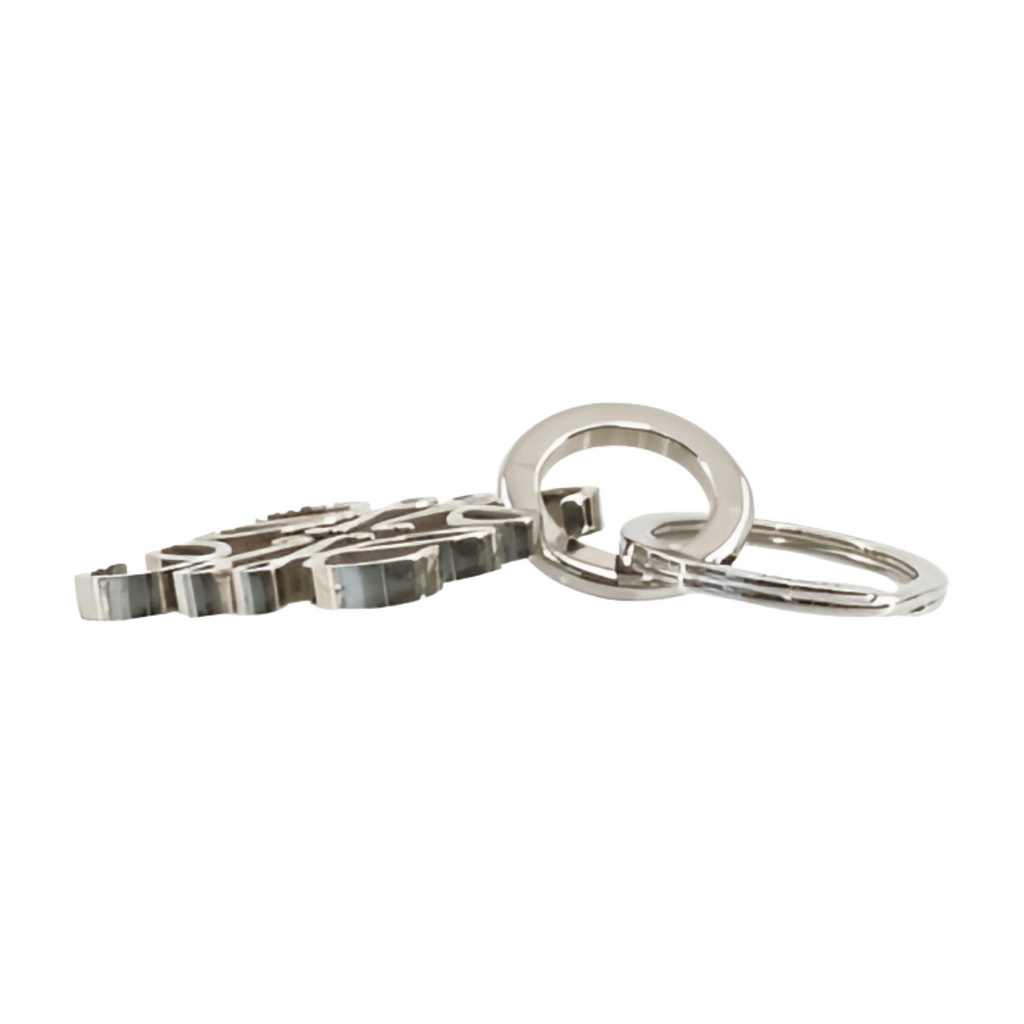 6529 - Loewe Loewe Anagram Keyring Silver