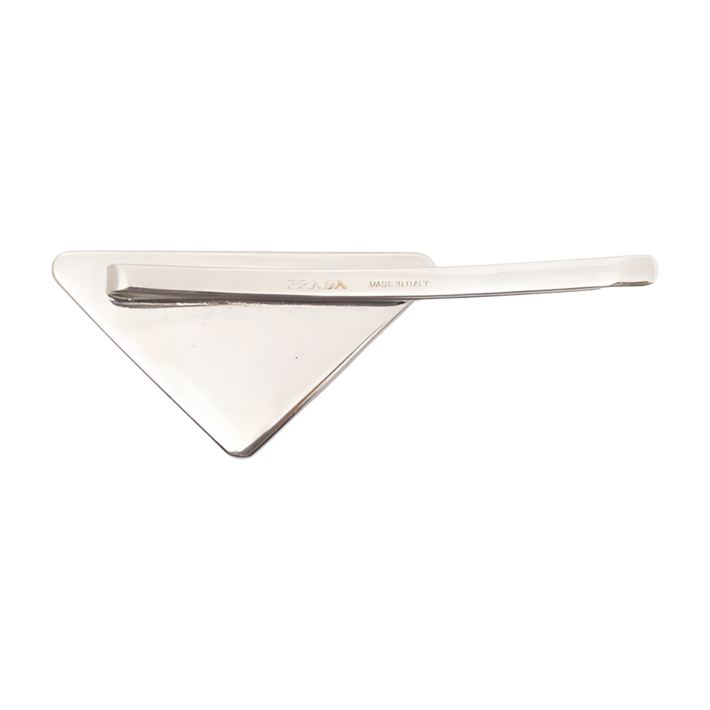 6530 - Prada Triangle Logo Hair Pin