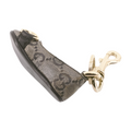 6532 - Gucci GG Supreme Ballet Shoe Key Chain Bag Charm