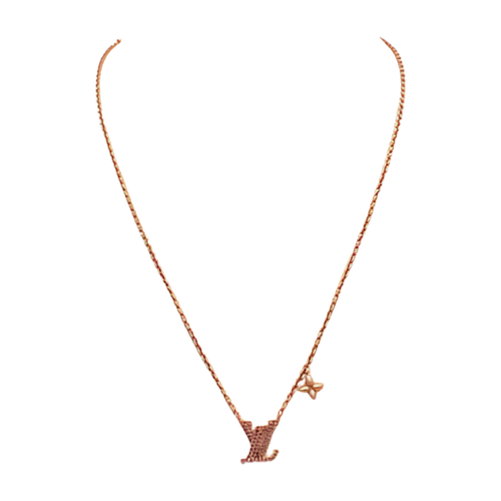 6752 - Louis Vuitton Iconic Blush Necklace