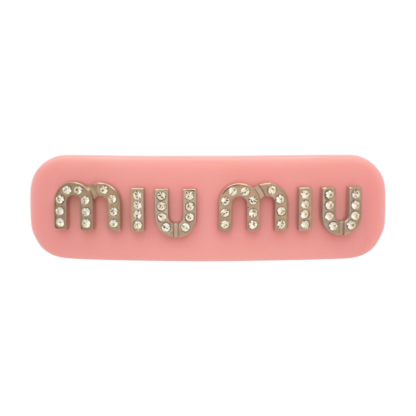 6568 - Miu Miu Hair Barrette Pink