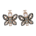 6574 - Chanel Butterfly Motif Earrings