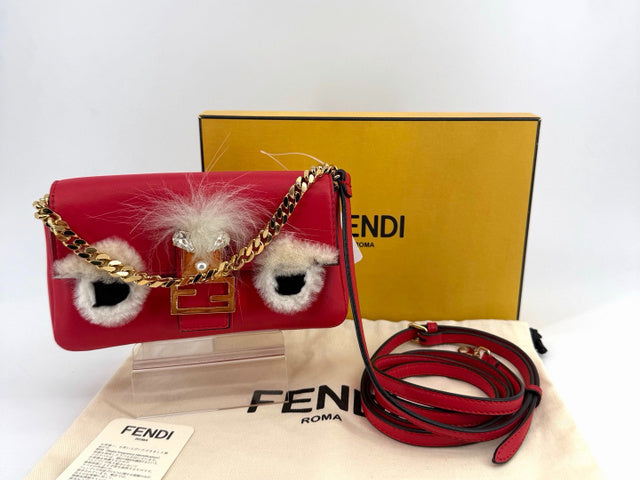 6767 - Fendi Monster Mirco Baguette Handbag