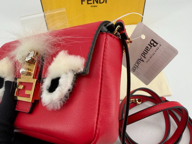 6767 - Fendi Monster Mirco Baguette Handbag