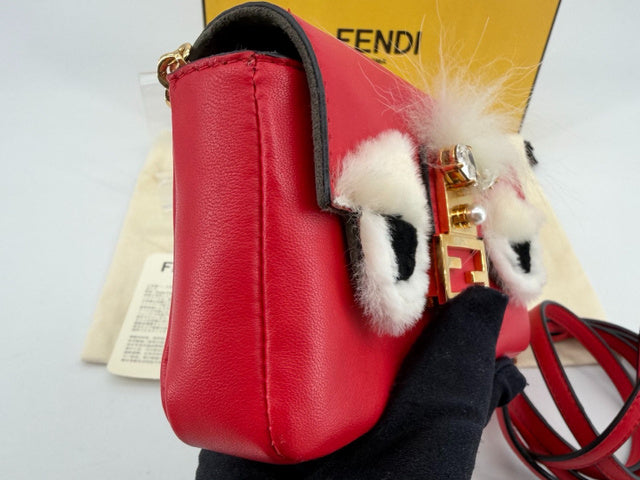 6767 - Fendi Monster Mirco Baguette Handbag