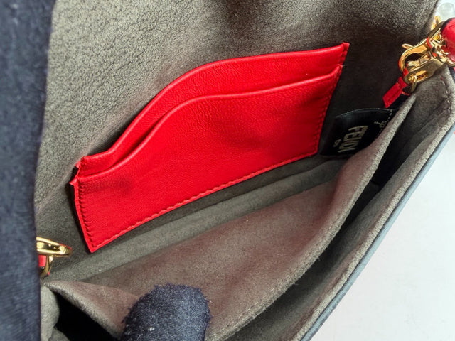 6767 - Fendi Monster Mirco Baguette Handbag