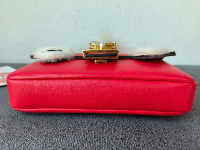 6767 - Fendi Monster Mirco Baguette Handbag